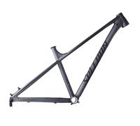 DHNCBGFZ 27.5er 29er Hardtail Mountain Bikes Frame Aluminum Alloy Rigid Frame Disc Brake Dirt Jump Frame Thru Axle 12x142mm Nternal Routing(Grey,29 * 15")