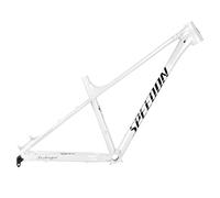 DHNCBGFZ 27.5er 29er Hardtail Mountain Bikes Frame Aluminum Alloy Rigid Frame Disc Brake Dirt Jump Frame Thru Axle 12x142mm Nternal Routing(White,29 * 15")