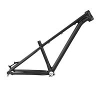 DHNCBGFZ 27.5er Hardtail Mountain Bike Frame 17in Dirt Jump Bike Disc Brake Frames Disc Brake Aluminum Alloy Rigid Frames 12 * 142mm Thru Axle BSA BB68-73mm(Black)