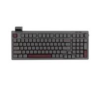 DhnvGCSge Mechanical Keyboard 97key 95% RT100 5.0 2.4G Wireless Wired Customizable Display Gasket Mounted Compatible With 5420(Deep Grey)