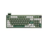 DhnvGCSge Mechanical Keyboard 97key 95% RT100 5.0 2.4G Wireless Wired Customizable Display Gasket Mounted Compatible With 5420(Green)