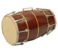 Dholak/Handmade wooden indian musical instruments with Nut and Bolt/wooden dholak