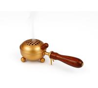 Dhoop Holder Incense Burner - Metal Loban Dani/Dhoop Dani Stand for Aarti, Puja, Home & Office Temple | Traditional Dhoop, Loban & Sambrani Burner