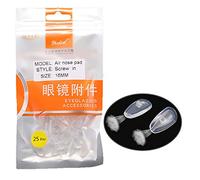 Dhoptical 25 Pairs 16mm Silicone Nose Pads for Glasses