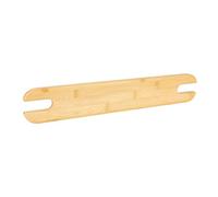 Dhouse High Chair Pedal Adjustable Height Natural Bamboo Baby Highchairs Pedal Suitable for IKEA High Chair(Partition only, not Including Clasp.)