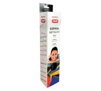 DHP - Metal Spiral for Binding, Step 5:1, 8 mm, Black (Box of 25)