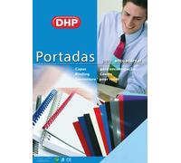 DHP Pack of 100 Polypropylene Binding Cover, 0.45 mm Thickness, A4 Format, Pastel Blue