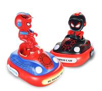 Dhqkqg 2 Pack Remote Control Bumper Cars Toys for Kids, Spider RC Spielzeug with Ejecting Drivers, mit Sound Effect und LED-Licht, Family Party Games Chirstmas Birthday Gifts