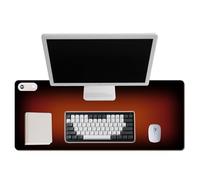 Dhqkqg Heated Mouse Pad, Heated Mouse Mat with 5 Heating Levels, 80x33cm Heated Desk Mat, Electric Warm Desk Pad, Large Deskmat for Home Office Work