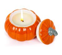 Dhqkqg Pumpkin Shaped Candles, Scented Candle, Natural Soy Wax for Halloween Decor, Autumn Pumpkin Candle Decor, for Fall,Thanksgiving and Halloween Decor