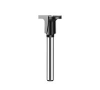 DHRCONPA 1/4" Or 6mm Shank T-Slot Arc Bending Cutter For Half-Round And Angle Woodworking 1PC