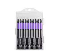 DHRCONPA 10/20PCS Batch Head PH2 Cross Screwdriver Set Impact Drill Bit Screw Alloy Steel