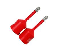 DHRCONPA 2pcs 6mm Diamond Drill Bit Dry Porcelain Tile Marble Core Granite Hole Saw M14 Thread Drilling Crowns