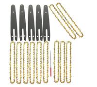 DHRCONPA 4/6Inch Mini Chainsaw Chains Woodworking Pruning General Purpose Steel Hand Tools