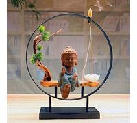 DHRH Buddha Incense Burner Incense Stick Burner Home Office Handicraft Decor,100Pcs Mix Incense