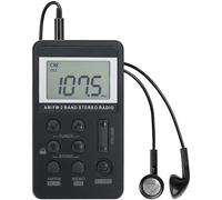 Dhrs Personal Am/fm Pocket Radio Portable Vr-robot, Mini Digital Tuning Walkman Radio, With Rec