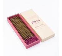 Dhrya Sakura Al-Dar Cherry Blossom Luxury Incense Stick Refills - Hand-Made Natural Masala Incense, Organic, Charcoal-Free, Cherry Blossom Aroma (33 Refill Sticks Only)