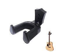 DHSUN Guitar Wall Mount,Electric Guitar Stand Hanger,Auto Lock Wall Mountable Universal Base, Guitar Hook Holder Rubber Material Will Not Scratch