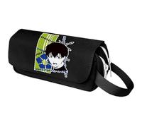 DHUAOPCK for Blue Lo-ck Large Capacity Pencil Case, Boys Double Layer Pen Case Bag, Double Layers Pencil Case for Kids, Printed(A1)