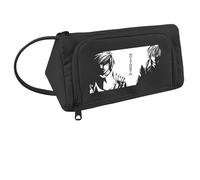 DHUAOPCK for Death No. te Pencil Case, Boys Double Layer Pen Case Bag, Pencil Pouch for School Students Kids, Printed(A2)