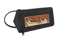 DHUAOPCK for Death No. te Pencil Case, Boys Double Layer Pen Case Bag, Pencil Pouch for School Students Kids, Printed(A1)