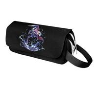 DHUAOPCK for Fullmet-al Alchemi-st Large Capacity Pencil Case, Anime Cosplay Double Layers, Pouch for School Office Teen Boy Girl, Printed(A1)