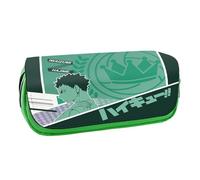 DHUAOPCK for Haiky-uu!! Pencil Case with Compartments, Boys Double Layer Pen Case Bag, Pencil Bag for Primary and Secondary School Students, Printed(A1)