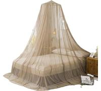 DHUILG Electromagnetic Radiation Shielding Mesh Tent, EMF Protection Dome Bed Canopy, Emf Faraday Cage, 5G WiFi Blocker, Guard Your Health and Family