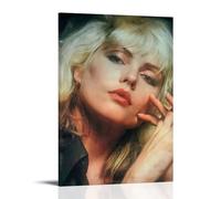 DHUQWEYWQEB Deborah Harry Poster Wall Art Canvas Cover Vintage Aesthetic Poster Home Decor for Living Room Bed Room 08x12inch(20x30cm) Frame-style