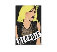 DHUQWEYWQEB Deborah Harry1 Poster Wall Art Canvas Cover Vintage Aesthetic Poster Home Decor for Living Room Bed Room 08x12inch(20x30cm) Unframe-style