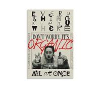 DHUQWEYWQEB Everything Everywhere All At Once Poster Wall Art Canvas Cover Vintage Aesthetic Poster Home Decor for Living Room Bed Room 12x18inch(30x45cm) Unframe-style