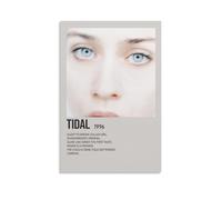 DHUQWEYWQEB Tidal By Fiona Apple Poster Wall Art Canvas Cover Vintage Aesthetic Poster Home Decor for Living Room Bed Room 16x24inch(40x60cm) Unframe-style