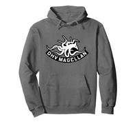 DHV Magellan Badge Death Stranding 2 Exclusive for Game Fans Pullover Hoodie, Adult Unisex, Asphalt Grey, Large