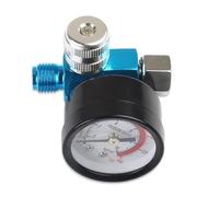 DHVIJA 1/5PCS European Style 1/4'' Water Oil Separator Air Filter Moisture Trap for Compressor Spray Paint Gun Tool Pressure Parts Joyous(Only Regulator,5 Pcs)