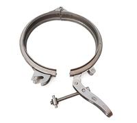 DHVIJA Adjustable Pipe Clamp Hose Clamp Quick Release Pipe Clamp Round Duct Clamp Quick Pipe Clamp Stainless Steel/Galvanized 80-300mm Joyous (Size : Stainless Steel 125mm)