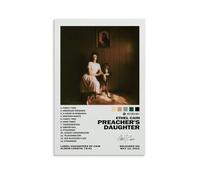 DHWDPO Ethel Cain Poster Album Preacher's Daughter Poster Canvas Wall Art Decor Painting for Home Living Room Bedroom 12x18inch(30x45cm) Unframe-style