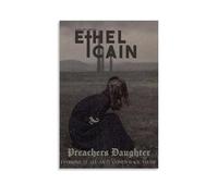 DHWDPO Ethel Cain Poster Preacher's Daughter Poster Canvas Wall Art Decor Painting for Home Living Room Bedroom 12x18inch(30x45cm) Unframe-style