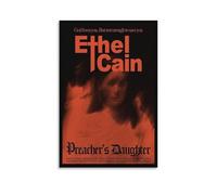 DHWDPO Ethel Cain Poster Preacher's Daughter Poster Canvas Wall Art Decor Painting for Home Living Room Bedroom 12x18inch(30x45cm) Unframe-style