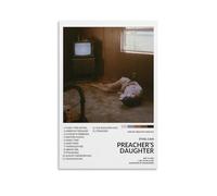 DHWDPO Ethel Cain Poster Preacher's Daughter Poster Canvas Wall Art Decor Painting for Home Living Room Bedroom 08x12inch(20x30cm) Unframe-style