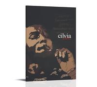 DHWDPO Isaiah Rashad Poster Cilvia Demo Album Poster Canvas Wall Art Decor Painting for Home Living Room Bedroom 12x18inch(30x45cm) Frame-style
