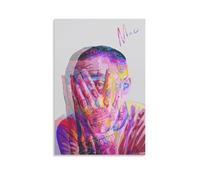 DHWDPO Mac Poster Miller Rapper Vintage Poster Canvas Wall Art Decor Painting for Home Living Room Bedroom 12x18inch(30x45cm) Unframe-style