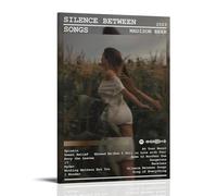 DHWDPO Madison Poster Beer- Silence Between Songs-Album Poster Canvas Wall Art Decor Painting for Home Living Room Bedroom 12x18inch(30x45cm) Frame-style