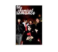 DHWDPO Rock Band Music Poster My Chemical Romance Poster Canvas Wall Art Decor Painting for Home Living Room Bedroom 16x24inch(40x60cm) Unframe-style