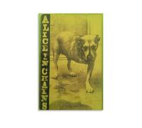 DHWDPO Rock Music Band Poster Alice in Chains Poster Canvas Wall Art Decor Painting for Home Living Room Bedroom 20x30inch(50x75cm) Unframe-style