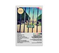 DHWDPO Tame Poster Impala Lonerism Poster Canvas Wall Art Decor Painting for Home Living Room Bedroom 16x24inch(40x60cm) Unframe-style