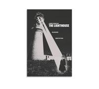 DHWDPO The-Lighthouse Movie Poster Classic Horror Fantasy Movie Poster Canvas Wall Art Decor Painting for Home Living Room Bedroom 12x18inch(30x45cm) Unframe-style