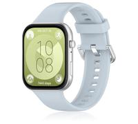 DHWGang Replacement Strap Compatible with Huawei Watch Fit 4/3 Watch Accessories, Soft and Comfortable Sport Silicone Straps, Blue, Official, 205 millimetri, Modern