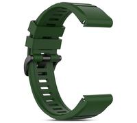 DHWGang Silicone Strap Compatible with Fenix 8 51MM/7X/7X Pro/6X Pro/6X/5X/5X Plus, Sports Straps for Quatix 8 51MM/Tactix 8 Solar51MM, 26mm Quick Fit, green, 26mm Quick Fit, Classic