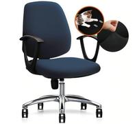 DHXYZZB Computer Office Chair Cover - 2PCS Protective Stretchable Chair Covers Stretch Chair Slipcover, Removable Washable Universal Chair Cover Slipcove Chair Seat Cover Protector Cover