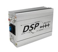 DHYAWUER 1 PCS Silver Car Digital Audio Processor Navigation Machine Sound Quality Enhancement Effect 4 in 6 Out Car Power Amplifier